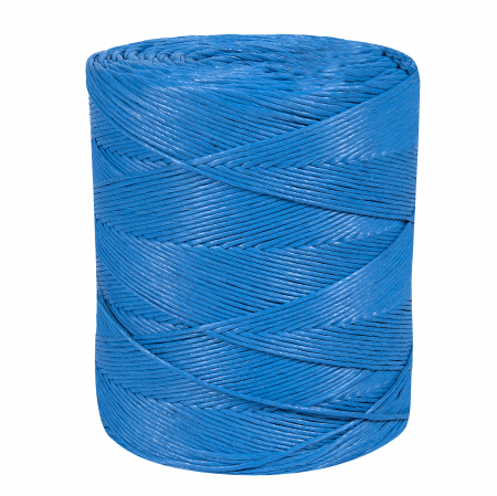 Clesti & foarfece gradina - Sfoara din PP rasucit, 400m/kg, bobina 5Kg, pentru balotat, Micul fermier GF-2283
