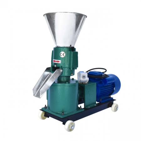 Granulator Furaje KL-120 motor 3kw/1500 RPM/230V/80kg/h cu 3 matrite [1]