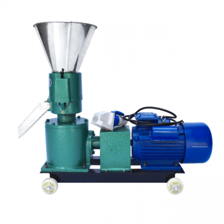 Granulator Furaje KL-120 motor 3kw/1500 RPM/230V/80kg/h cu 3 matrite [3]