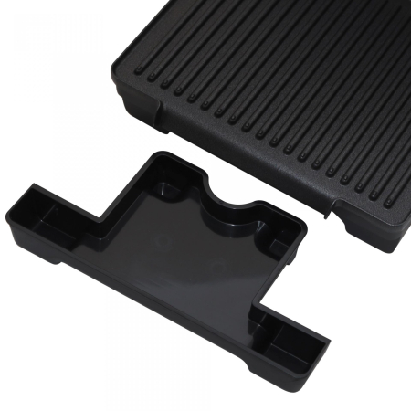 Grill electric, putere 2000 W, ecran digital, timer, functie dezghetare, SAMUS [5]