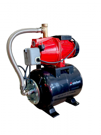 Hidrofor 50L/min, 25L rezervor, inox-otel, adancime 8m, 550W, Elefant Autojet80S [1]