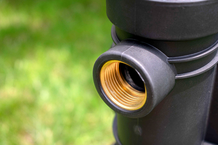 Hidrofor cu bazin 24 L, bobinaj cupru, 220V, aspiratie 8m, coloana 38m, 800W, 1" tol, Gmax [2]