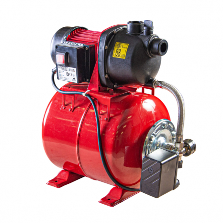 Pompe Submersibile - Hidrofor cu bazin 24l, 800w, 1"tol, 3bar, 3 mc/h, 220V, Raider RD-WP800Z