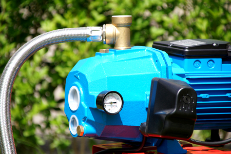 Hidrofor cu ejector, bazin 24 L, bobinaj cupru, 1" tol, 1100W, aspiratie 25-30m, refulare 80m, 8 bar, Gmax [2]