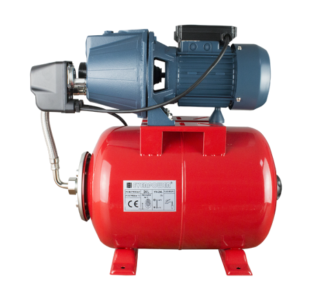 Hidrofoare - Hidrofor cu pompa din fonta, putere 1.1 KW, capacitate 50 L, 52L/min, JET100, EVERLINE