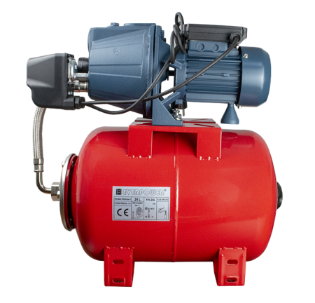 Hidrofor cu pompa din fonta, putere 800 W, capacitate 24 L, 46L/min, JET80, EVERLINE [2]