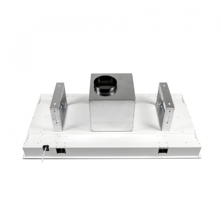 Hota de tavan Tornado Blizzar 1200 (90), clasa A, 1 motor Turbo, latime 90 cm, 4 viteze, absorbtie 1200 m3/ora, filtru anti-grasimi aluminiu 5 straturi, Alb [3]
