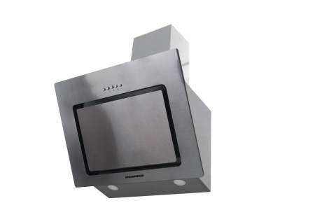 Hote decorative - Hota decorativa, 1 motor, 594 m3/h, 60 cm, led, filtru metalic, 3 trepte, INOX, Heinner