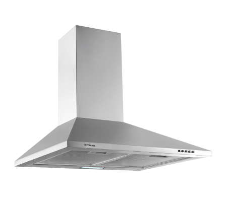 Hote decorative - Hota decorativa, Inox, 3 viteze, 1 motor, absorbtie 335 m³/h, latime 60 cm, lumina LED, PYRAMIS