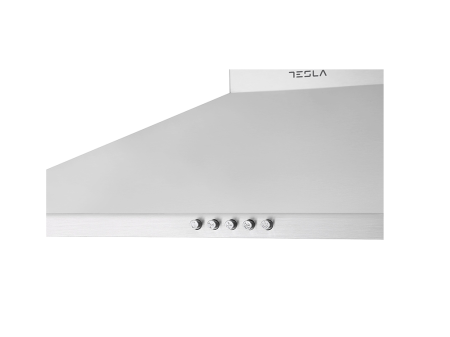 Hotă decorativă tip șemineu TESLA DC900AXP, 90 cm, 630 m³/h, 1 Motor 190 W, 3 Trepte, LED 2x2 W, Clasa B, Inox [1]