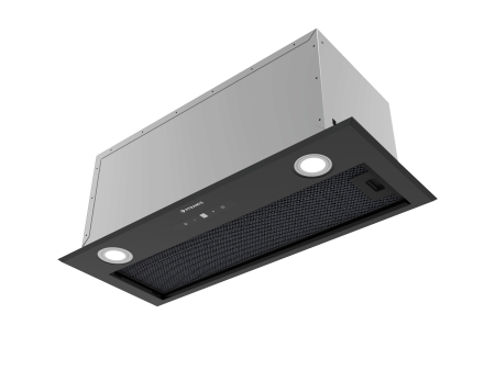 Hota incorporabila, 3 viteze, absorbtie 618 mc/h, latime 70 cm, touch control, lumina LED, filtre aluminiu, negru, PYRAMIS [1]