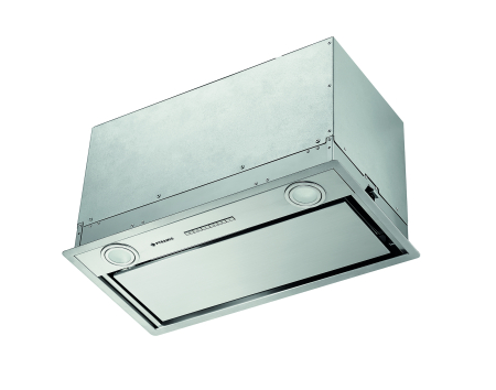 Hote incorporabile - Hota incorporabila, 3 viteze, Turbo, latime 55 cm, absorbtie 730 m³/h, clasa A, lumina LED, Inox, PYRAMIS