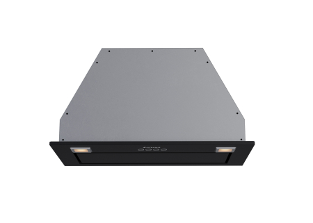 Hota incorporabila, latime 52 cm, 3 + 1 Turbo, touch control, absorbtie 760 m³/h, filtre aluminiu, lumina LED, Negru, PYRAMIS [2]