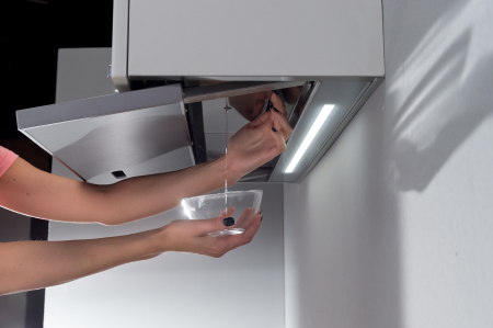 Hota telescopica, Inox, clasa A, absorbtie 629 mc/h, 1 motor, 4 viteze, LED, latime 60 cm, PYRAMIS [3]