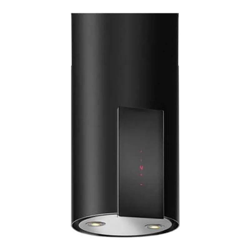 Hote bucatarie - Hota tip Insula Tornado Tube Island 1200 (40) LED, 1 motor, inaltime 90-120 cm, 4 viteze, absorbtie 1200 m3/ora, neagra