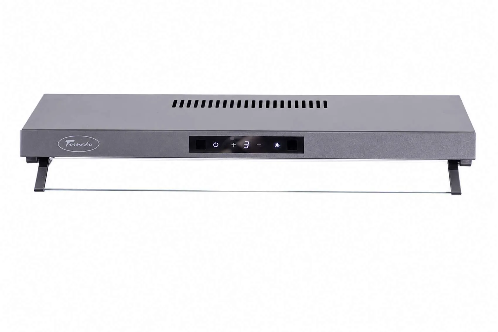 Hota traditionala, 1 motor, latime 60 cm, 3 trepte, 500 m3/h, control prin gesturi, Negru, TORNADO BIZA [2]