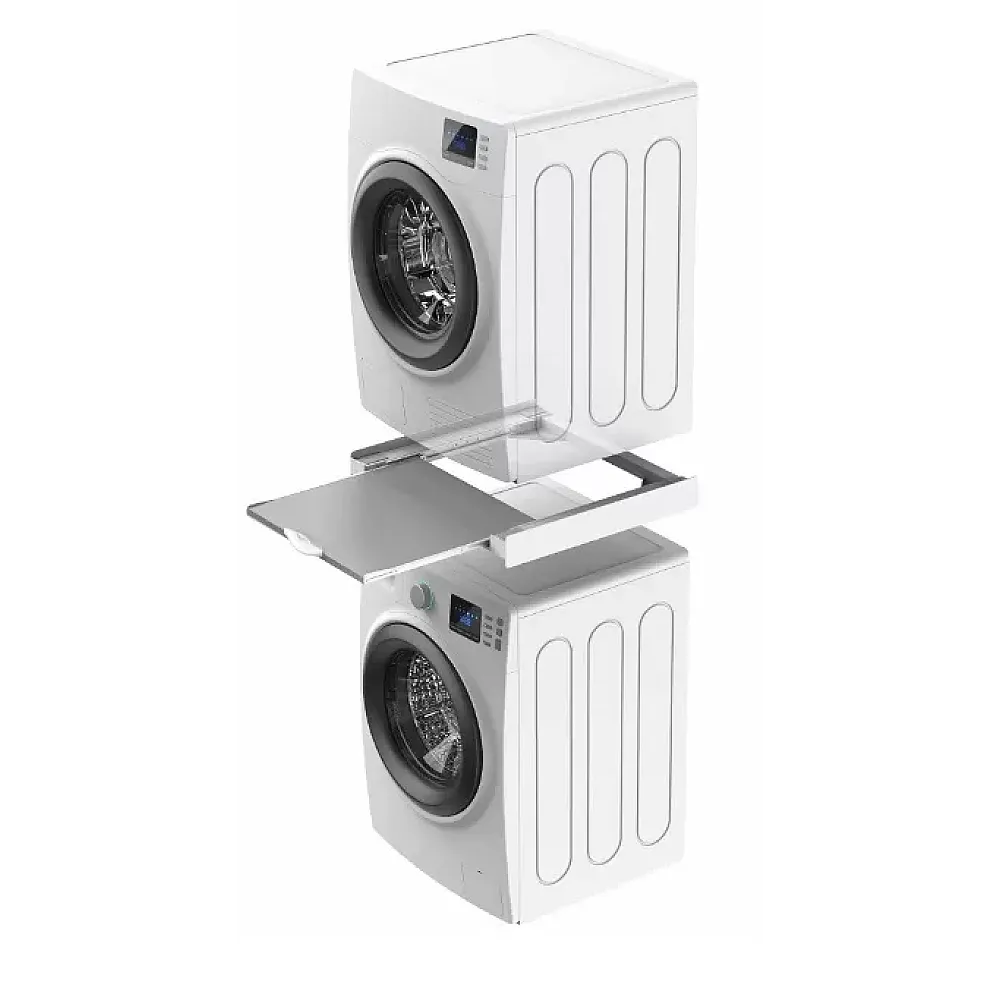 Kit suprapunere universal pentru masini de spalat, uscatoare, chinga fixare, suport haine retractabil, MELICONI [7]