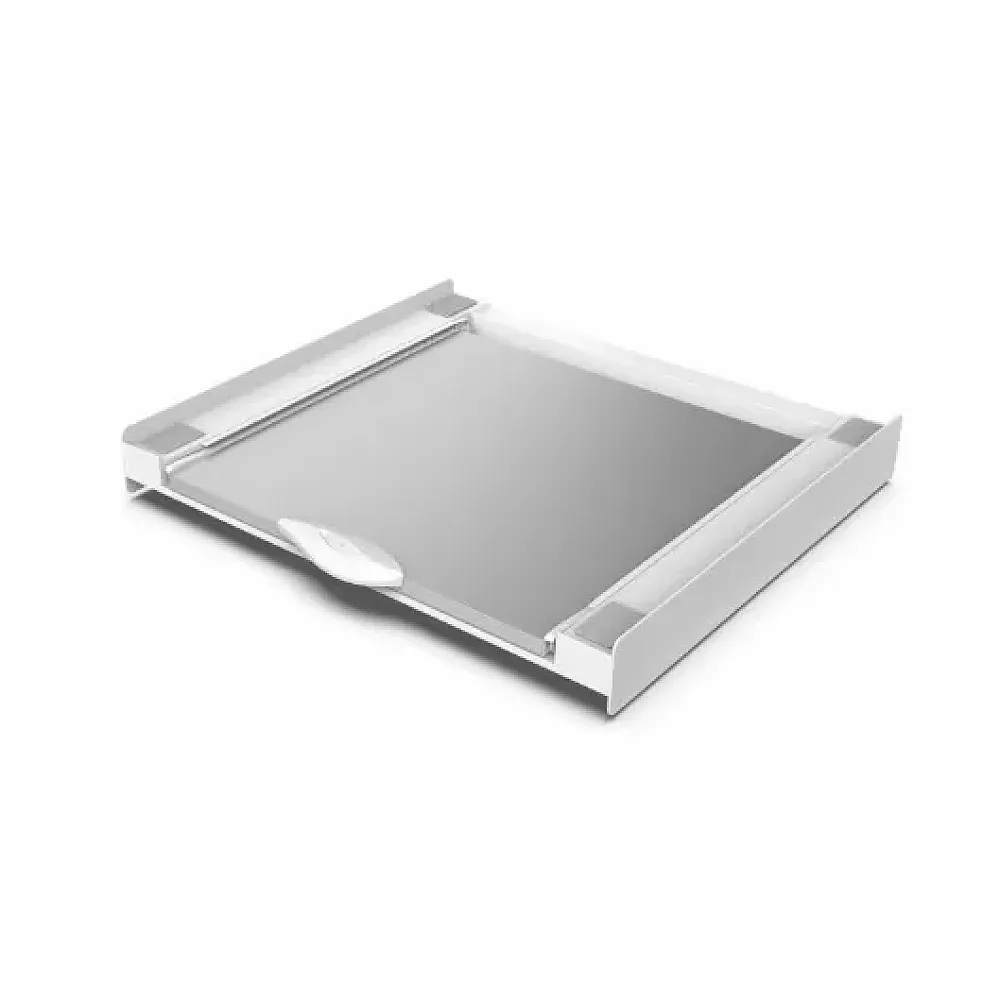 Accesorii masini de spalat & uscatoare - Kit suprapunere universal pentru masini de spalat, uscatoare, chinga fixare, suport haine retractabil, MELICONI