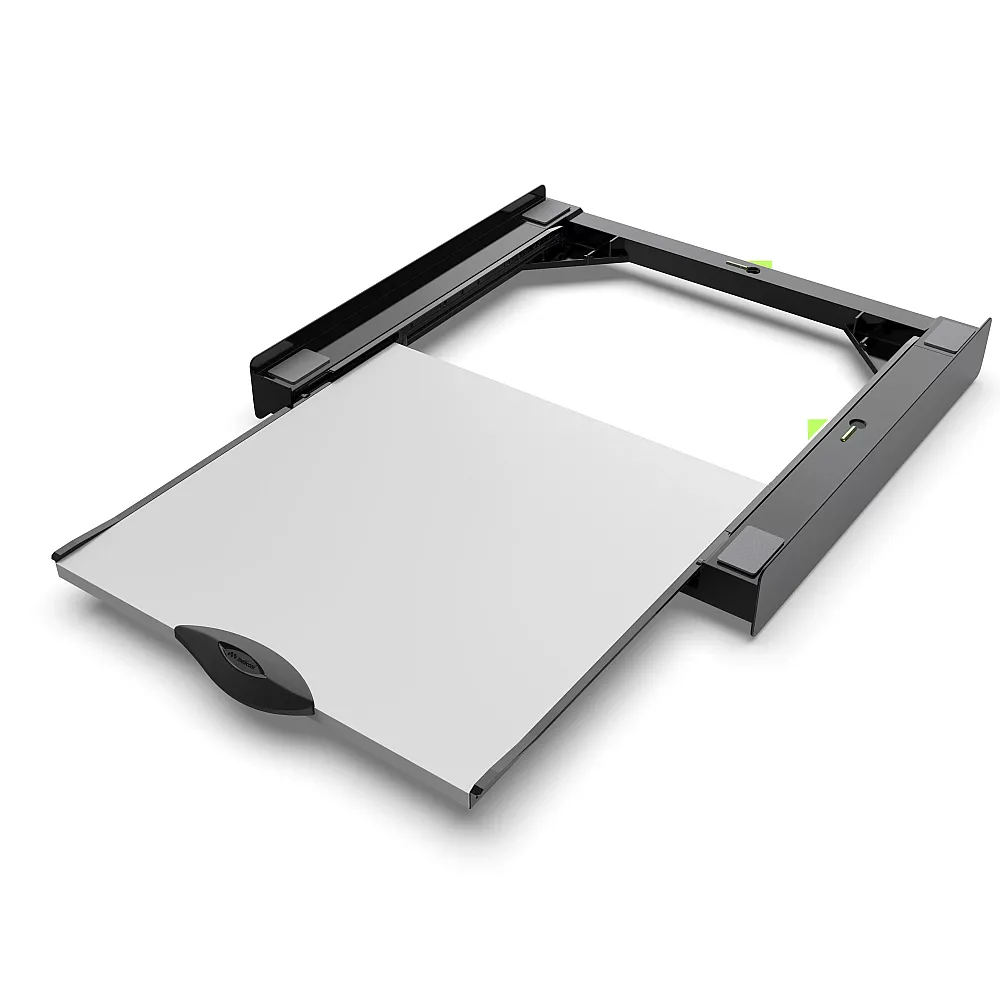 Kit suprapunere universal pentru masini de spalat, uscatoare, chinga fixare, suport haine retractabil, negru, MELICONI TORRE DARK [1]