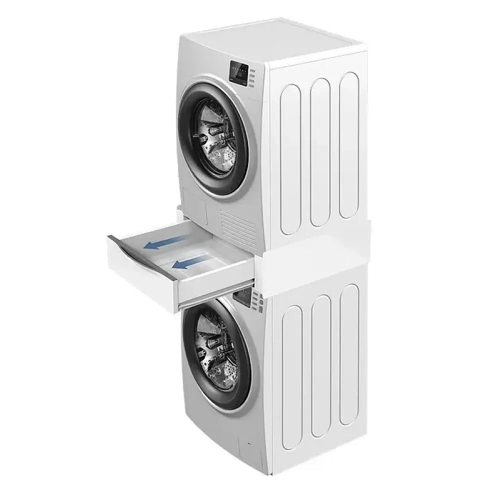 Kit suprapunere universal pentru masini de spalat, uscatoare, sertar retractabil, spatiu depozitare, MELICONI [1]