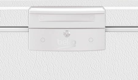 Lada frigorifica, capacitate 205 L, clasa E, cos metalic, interior aluminiu, Alb, BEKO [3]