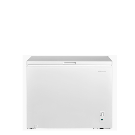 Casa & Gradina - Lada frigorifica, capacitate 249 L, clasa E, lumina LED, cos, termostat reglabil, Alb, NOBELTEK