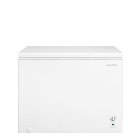 Casa & Gradina - Lada frigorifica, capacitate 293 L, clasa E, lumina LED, cos, termostat reglabil, Alb, NOBELTEK