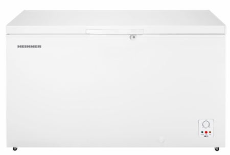 Lazi frigorifice - Lada frigorifica, capacitate 420 L, compresor inverter, cosuri metalice, protectie frig, lumina LED, roti deplasare, HEINNER