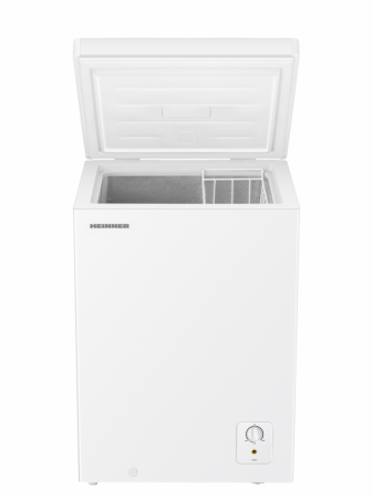 Lada frigorifica, capacitate 97 L, 1 cos, termostat, rezistenta la frig (-15*), H 86 cm, Alb, HEINNER [2]