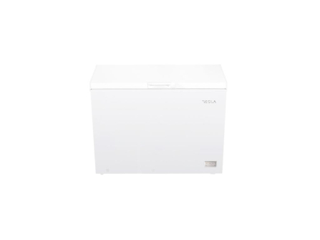 Casa & Gradina - Ladă frigorifică TESLA RH2901HE, 287 L, Clasa E, Compresor Inverter, 2 în 1 Frigider/Congelator, Control Electronic, 14 kg/24 h, H 85 cm, Alb