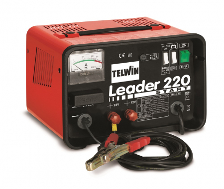 Redresoare Auto - Robot pornire auto, 12-24V, 230 V, 30-400 Ah, LEADER 220 START TELWIN