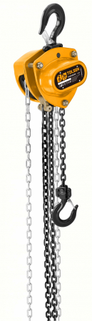 Scule si Unelte - Macara. palan cu lant, 2 Tone, lant 3m, Tolsen 62402