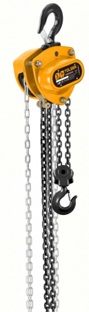 Scule si Unelte - Macara, palan cu lant, 5 Tone, lant 3m, Tolsen 62404