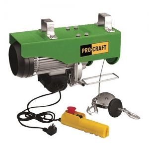 Troliu electric palan Procraft TP500, 1020W, cu kit montare Greutate 500kg,Electropalan Procraft TP500 (Germania) [1]
