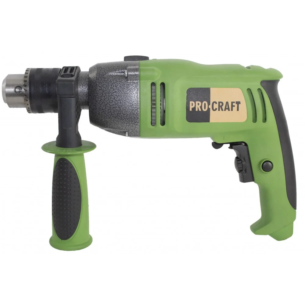 Scule Electrice - Masina de gaurit cu percutie, 980W, 1200Rpm, mandrina cu 3 bacuri, Procraft PS1650