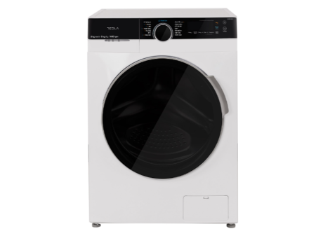 Masini de spalat rufe cu uscator - Masina de spalat cu uscator, capacitate spalare 10kg, uscare 7kg, motor inverter BLDC, 1500 RPM, clasa B, Alb, TESLA