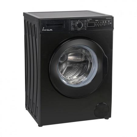 Masina de spalat rufe, 1400 Rpm, 15 programe, clasa D, capacitate 7 kg, negru lucios, FRAM [3]