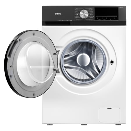 Masina de spalat rufe, automata, capacitate 10 kg, motor inverter, 1400 Rpm, 16 programe, clasa A, SAMUS [2]