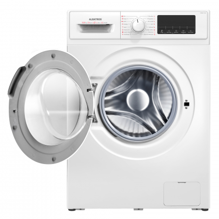 Masina de spalat rufe automata, capacitate 12 kg, clasa A, 16 programe, display LED, 1400 rpm, motor inverter, ALBATROS [1]