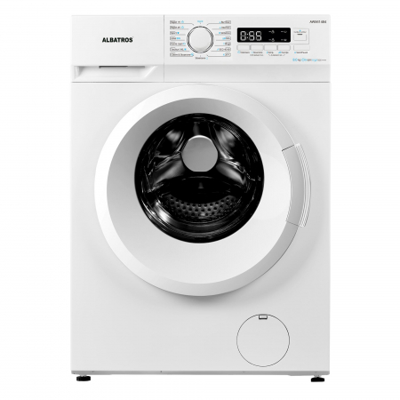 Masini automate de spalat rufe - Masina de spalat rufe automata, capacitate 8 kg, model Slim, clasa A, 15 programe, afisaj electronic, 1400 rpm, motor inverter, ALBATROS