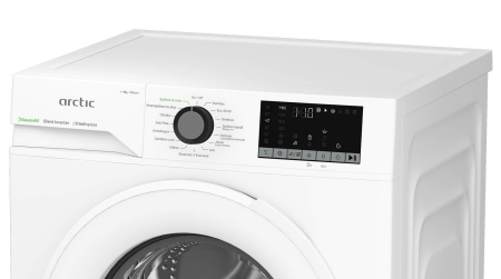 Masina de spalat rufe, automata, capacitate 9 kg, clasa A, 1400 Rpm, motor inverter, silentios, display LED, Alb, ARCTIC [5]