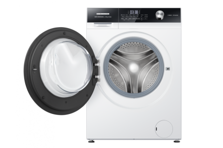Masina de spalat rufe, automata, clasa A, motor inverter, capacitate 9 kg, 1400 Rpm, display touch, New Generation, Alb, HEINNER [2]