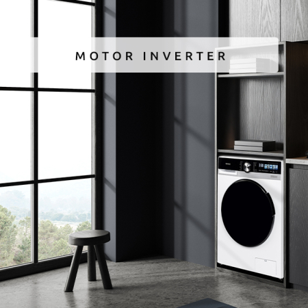 Masina de spalat rufe, automata, motor inverter, capacitate 8 kg, 1400 Rpm, 14 programe, display pictograme, clasa A, SAMUS [9]