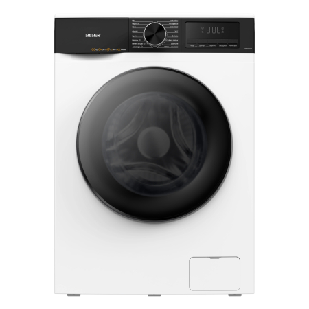 Casa & Gradina - Masina de spalat rufe, capacitate 10 kg, 16 programe, 1400 Rpm, clasa A, spalare cu abur, Alb, ALBALUX