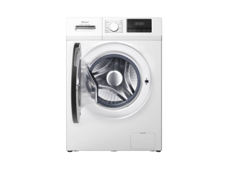Masina de spalat rufe, capacitate 10 kg, clasa A, motor inverter, display LED, 16 programe, Alb, TESLA [1]