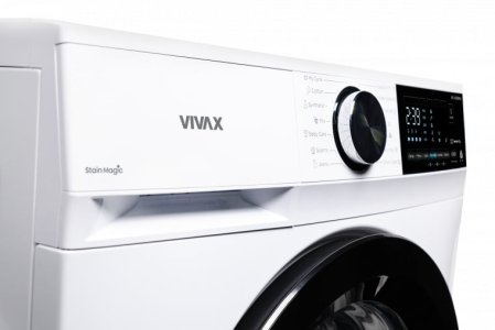 Masina de spalat rufe, capacitate 8 kg, 1400 Rpm, motor inverter, Clasa A, 12 programe, Alb, VIVAX [6]
