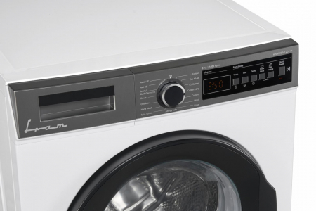 Masina de spalat rufe, capacitate 8 kg, 15 programe, afisaj LED, touch, alb, FRAM [3]