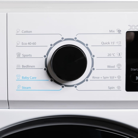 Masina de spalat rufe, capacitate 9 kg, Clasa A, 1400 Rpm, 16 programe, display digital, Alb, VIVAX [1]