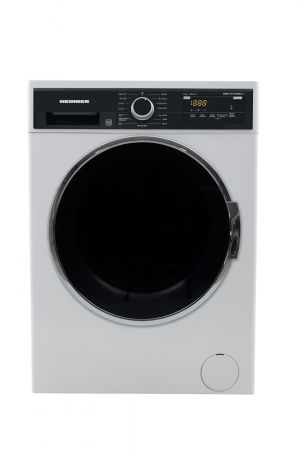 Casa & Gradina - Masina de spalat rufe, display Touch, 15 programe, capacitate 9 kg, Alba, B+++, HEINNER