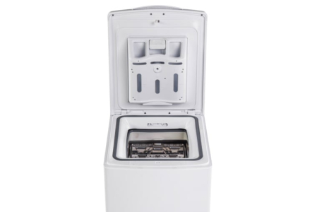 Masina de spalat rufe, incarcare verticala, capacitate 7 kg, 1200 Rpm, motor inverter, temperatura reglabila, Alb, VIVAX [2]